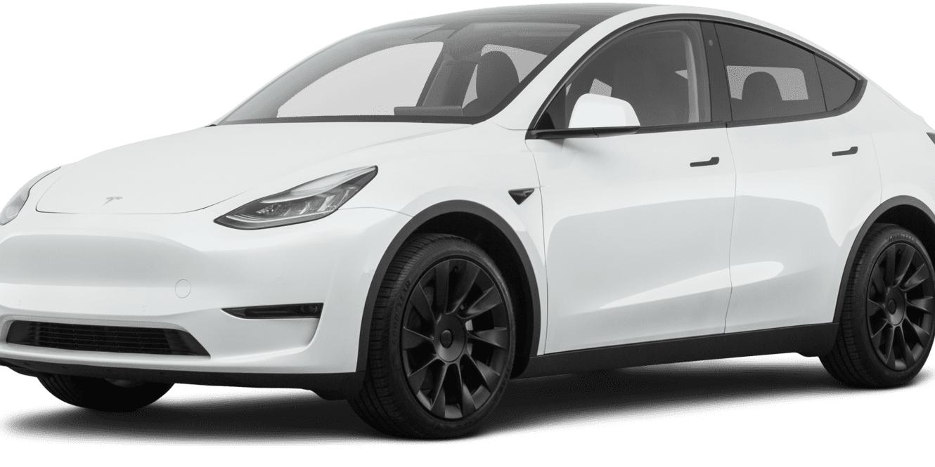 TESLA MODEL Y 2021 5YJYGDEEXMF184669 image